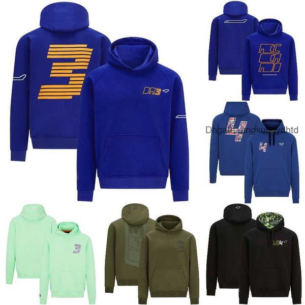 

sweatshirts 2023 f1 mcl hoodie formula 1 team driver hoodies spring autumn men's oversized hooded sweatshirt racing fans casual hoodies, Black