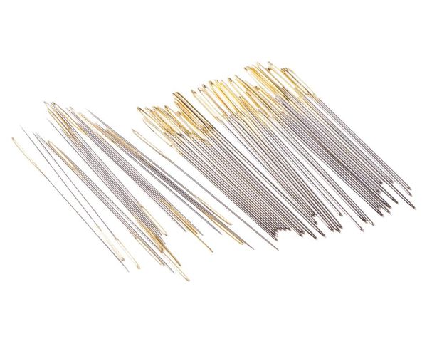 

50pcs large eye embroidery fabric stitch needles diy size 22 24 26 285780399, Black