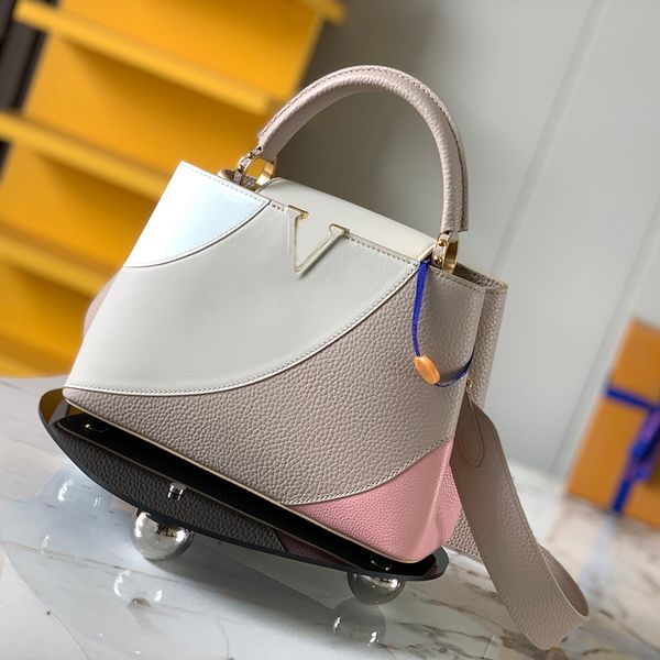 

10a 27 cm designer bags woman tiny handbag luxury crossbody tote bag fashion lady pochette single shoulder bag leather lv076