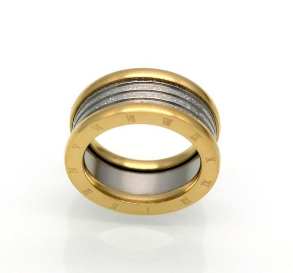 

men ring titanium steel wedding brand designer lovers ring for women party luxury engagement rings womens mens jewelry gifts fashi2610261, Silver