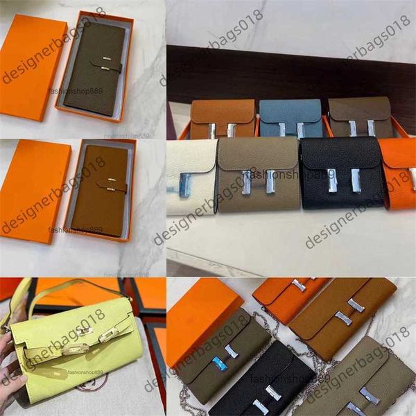 

trendy womens hers wallets long cowhide leather bags designer purse fashion gold silver buckle chain handbag luxury clutch mens wallet, Red;black