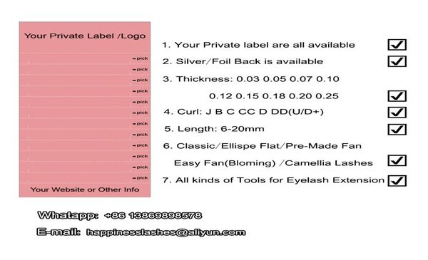 

oem order eyelash extension eye lashes soft silk mink lash individual lashes can do your private label 100 hand made hpness6243959