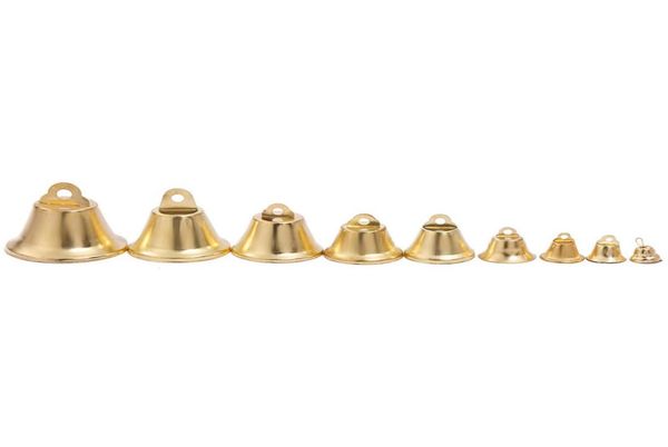 

metal charms christmas bell party decoration jingle bells xmas tree small pendants new year santa claus party celebrate7188149, Bronze;silver