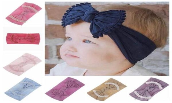 

baby bow hairband fashion candy colors hair band pure color kid ball decoration hairs accessories 21 designs wy5465502053, Slivery;white