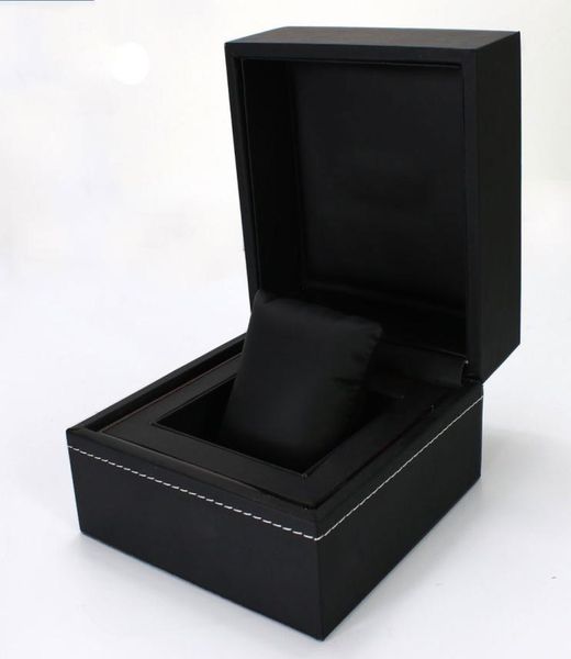 

wholer 2019 new black leather watch box for tag gift boxes papers card4720718, Black;blue