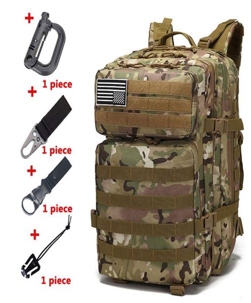 

army tactical backpack waterproof pack outdoor sport assault backpacks hiking camping hunting rucksack 3d trekking bag7648938