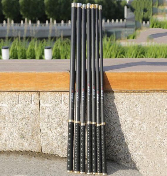 

carbon fiber telescopic fishing rods power hand pole 27m10m ultra light hard freshwater carp stream rod 2010227790924