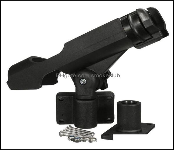 

boat sports outdoorsboat fishing rods stainless steel adjustable rotatable rod fence mount holder bracket for yacht kayaking tac8448511