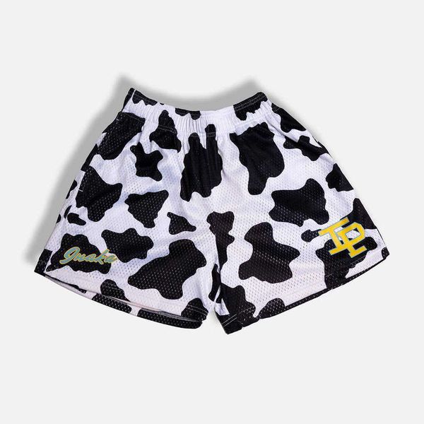 

inaka power shorts hole type shorts ee shorts men's casual shorts women, White;black