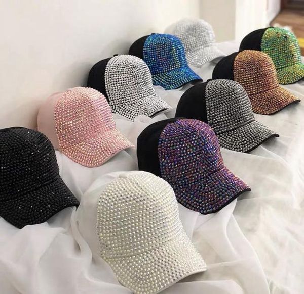 

rhinestone baseball cap casual glitter bling hat women snapback caps women vintage sun hat dad hat for girls mesh cap ljjk25141109873, Yellow
