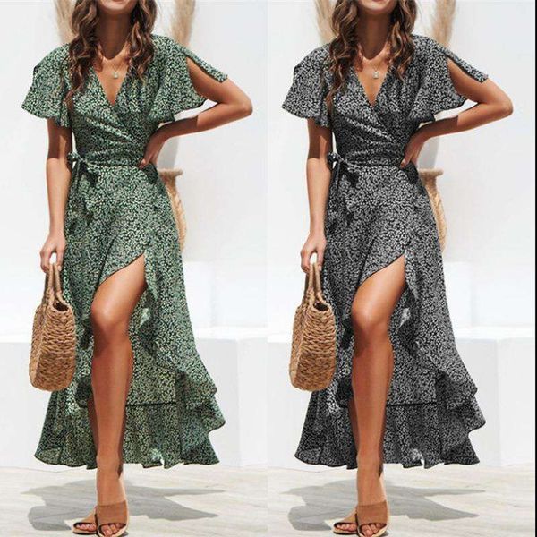 

one piece dropshipping wholesale europe and america cross border womens clothing temperament commute lace up waist, Black;gray