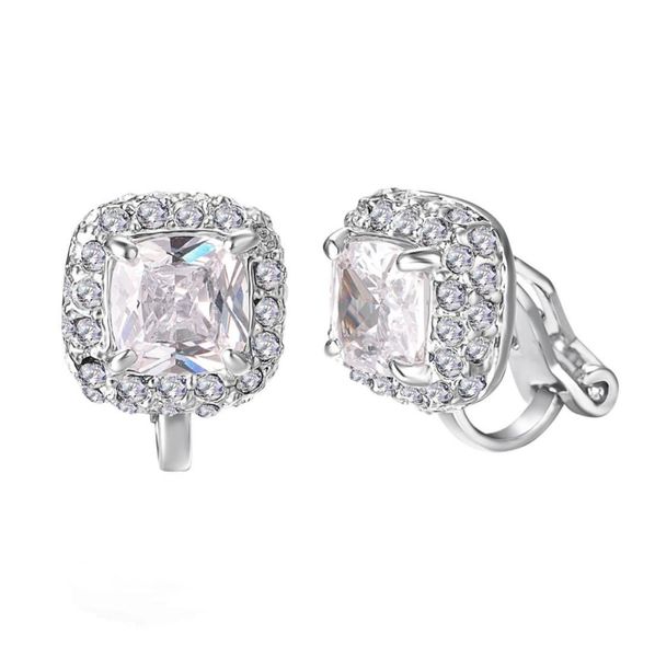 

yoursfs 6 pairsset silver zircon earclip earrings fashion jewelry 18k gold plated earrings gift for woman8810218