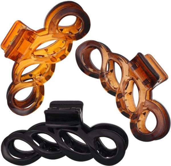 

summer women simplicity updo hair clips colorful girl geometry hairs holder lady nonslip jaw clip 1 02hm b39148990, Golden;silver