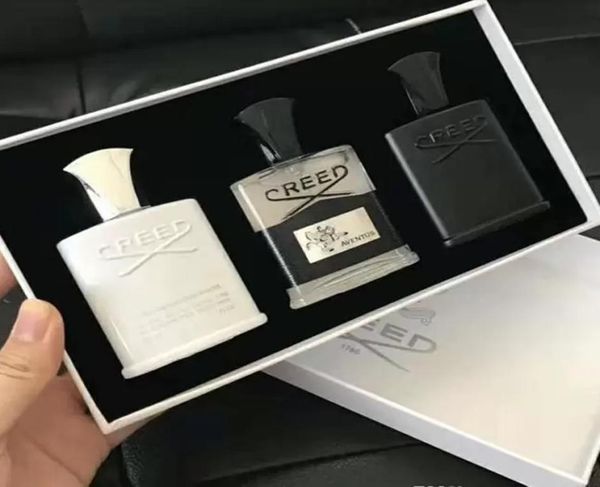 

perfume set aventus/green irish tweed/silver mountain water 3 bottles 30ml parfum fragrance for men5820889