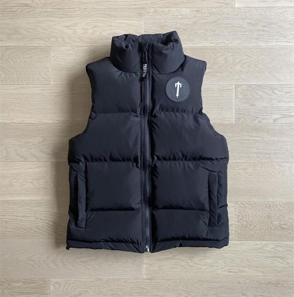 

men sleeveless jackets vest t badge gilet quality cotton embroidery women short suits high street warm clothing3732410, Black;white