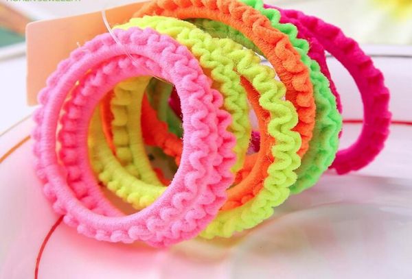 

9cm  colors boutique ribbon elastic hair tie rope hair band diy handmade bows hair accessories for girls children g9335509, Slivery;white
