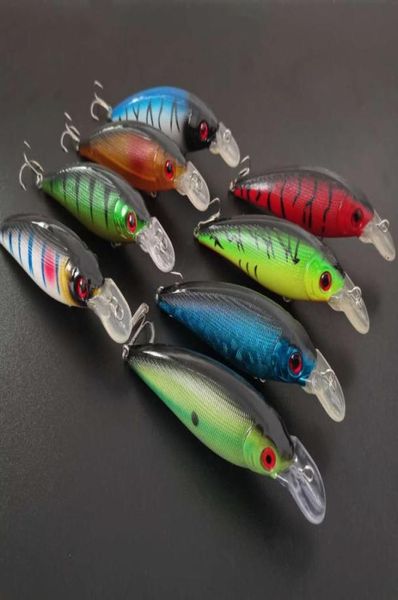 

whole lot 20 fishing lures minnow fishing bait crankbait tackle insect hooks bass 36g14cm mixed colors9121779