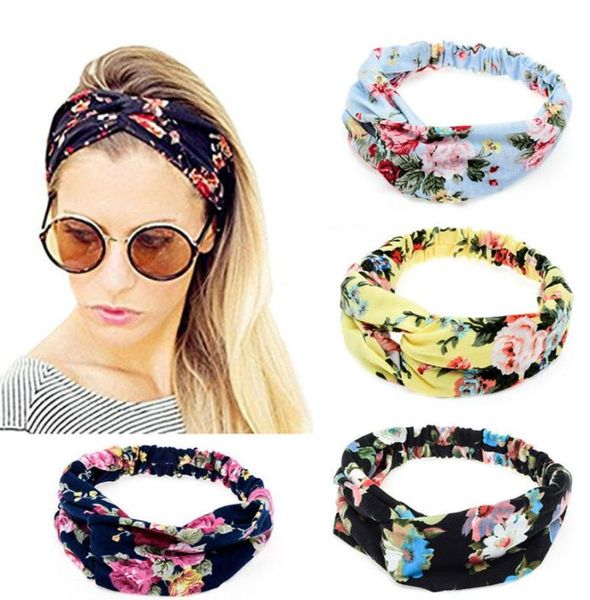 

2017 new wide women turban headband multicolored flower cross women elastic headbands flower headband women hair accessories7881574, Slivery;white