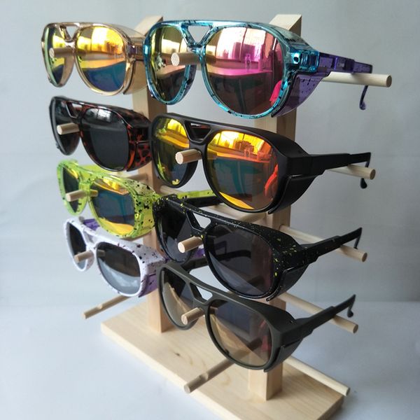 

polarized sunglasses men brand designer sun glasses fishing goggles women retro vintage uv400 eyewear, White;black