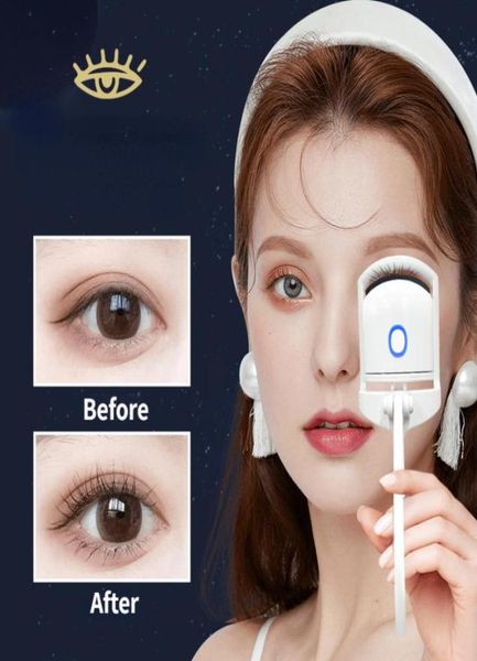 

eyelash curler 2023 electric heated long lasting es curls makeup tools rechargeable eye lash perm temperature control 2302113505129