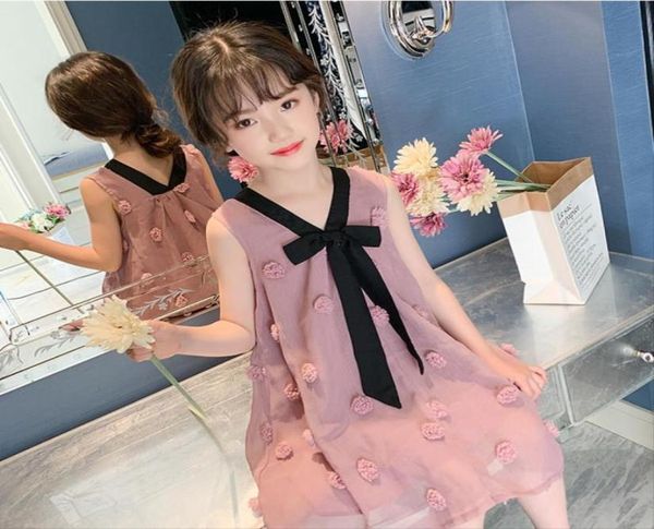 

girls039 dresses 2020 summer new children039s girls princess dresses summer clothes for girls girl039s fashionable clothi6939741, Red;yellow