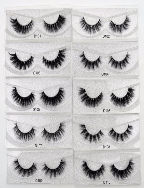 

100 handmade 3d mink eyelashes natural lashes soft false eyelash high volume cruelty mink lashes d1019996065