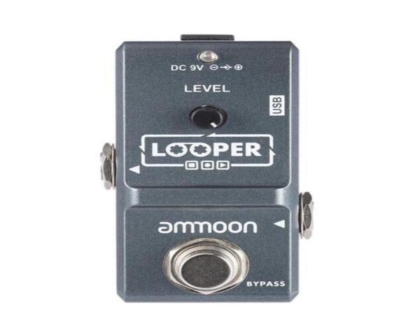 

ammoon ap09 loop guitar pedal looper electric guitar effect pedal true bypass unlimited overdubs 10 minutes recording4947356