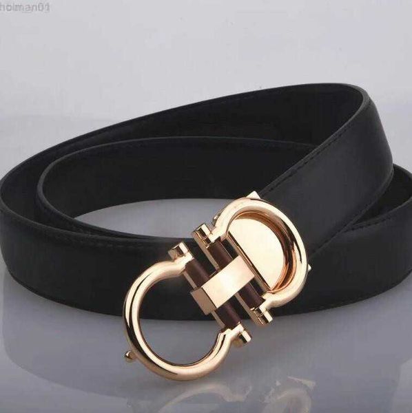 

smooth 2022 leather belt luxury designer belts for men big buckle male chastity fashion mens wholesale 2312, Black;brown
