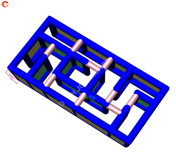 

ship outdoor activities 6x3m portable inflatable maze sport game for kids5525564