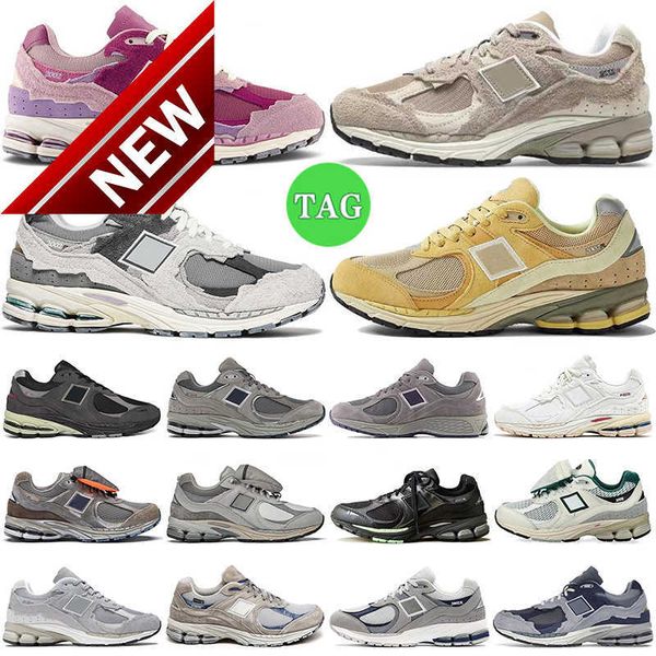 

mens tracksuits new 2002r shoes for men women designer shoe light grey bone aluminum protection pack rain cloud sail royal mens trainers wom, Gray