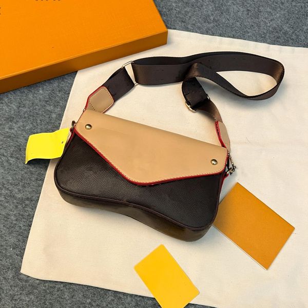 

new 2023 day packs horizontal envelope bag men's crossbody bag letter printed women's shoulder bag