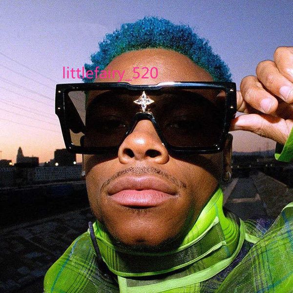 

sunglasses frames 2021 luxury brand men oversized one piece sunglasses fashion women vintage crystal hip hop sun glasses shiy shades, Silver