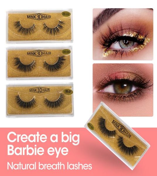 

3d mink eyelashes eyelash eye makeup mink false lashes soft natural thick fake eyelashes lashes extension beauty tools 202348161
