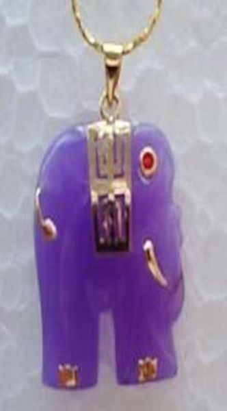 

charming green jade elephant pendant necklace 180390390126780287, Silver