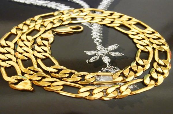 

new heavy 70g 10mm 18k yellow solid gold filled men039s necklace curb chain jewelry7853859, Silver