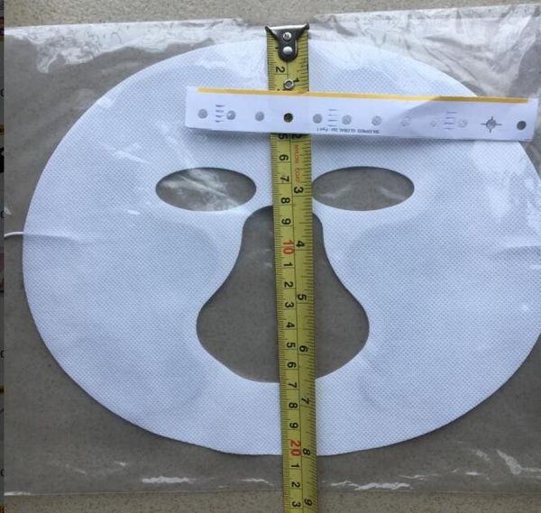 

50pcs electrotherapy face tens machine facial beauty electrode facial mask pads with 200 pin connector cab eyesface mask4152451