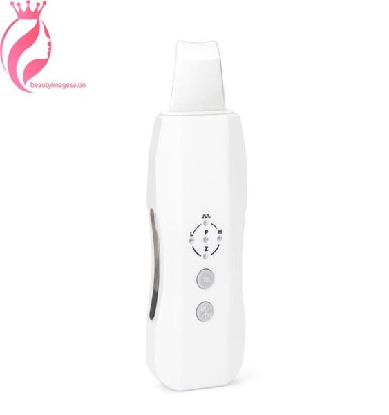 

powerful ultrasonic face scrubber facial peeling cleaner wrinkle remover skin rejuvenation home use beauty device1513156