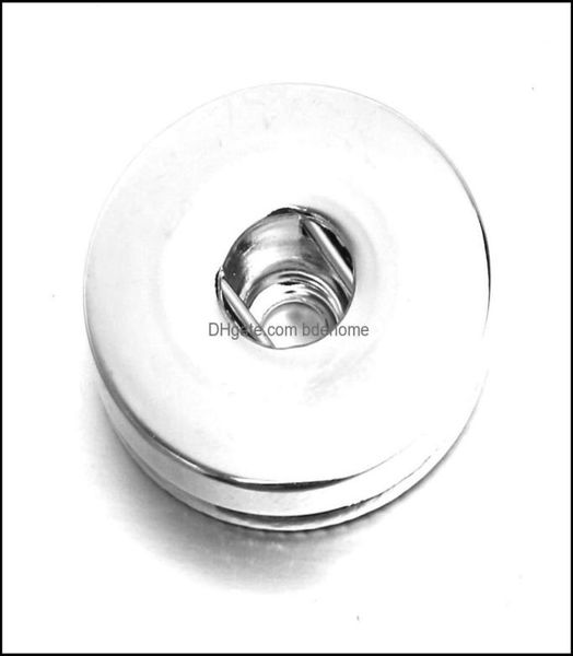 

charms jewelry findings components fashion metal 18mm ginger snap button base pendant for diy snaps buttons necklace dh2nd8564433, Bronze;silver