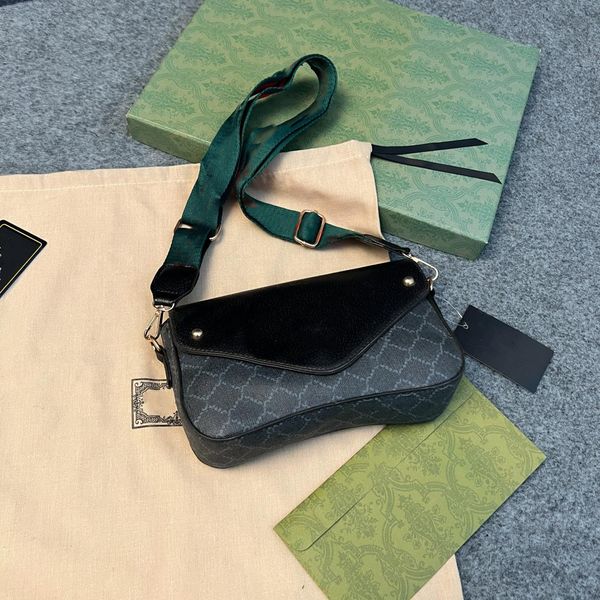 

brand messenger bags horizontal envelope bag fashion men's crossbody bag letter printed women's shoulder bag