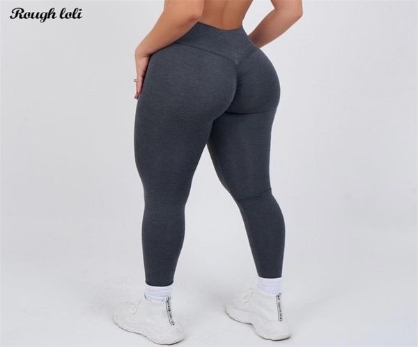 

yoga outfit v waist scrunch butt leggings women seamless booty workout gym tights fitness jogging7651658