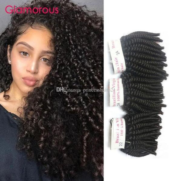 

glamorous mongolian kinky curly hair weave 3 pieces natural color peruvian brazilian malaysian indian virgin hair kinky curly hair5540808, Black