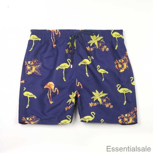 

2023 high street vilebrequin shorts men's casual sports animal printed pant loose oversize style drawstring essent short beach pants tr, White;black