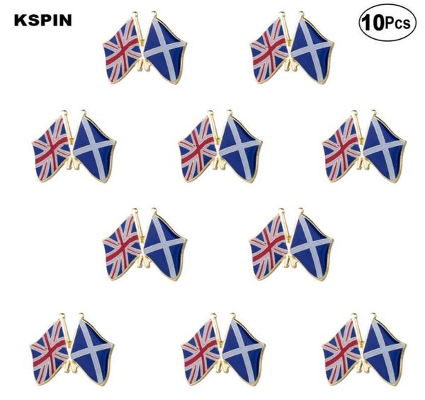 

uk jack scotland lapel pin flag badge brooch pins badges 10pcs a lot9639534, Gray