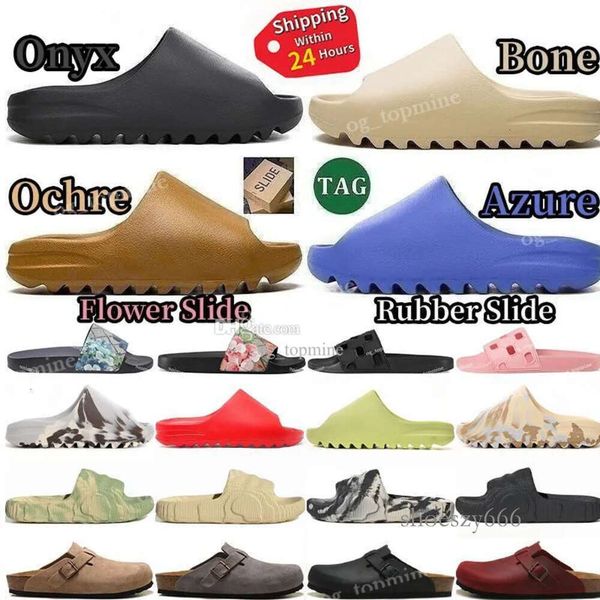 

designer slide sandals sandal black white resin pure ochre azure bone onyx sand slides slider sliders for mens womens runner shoes