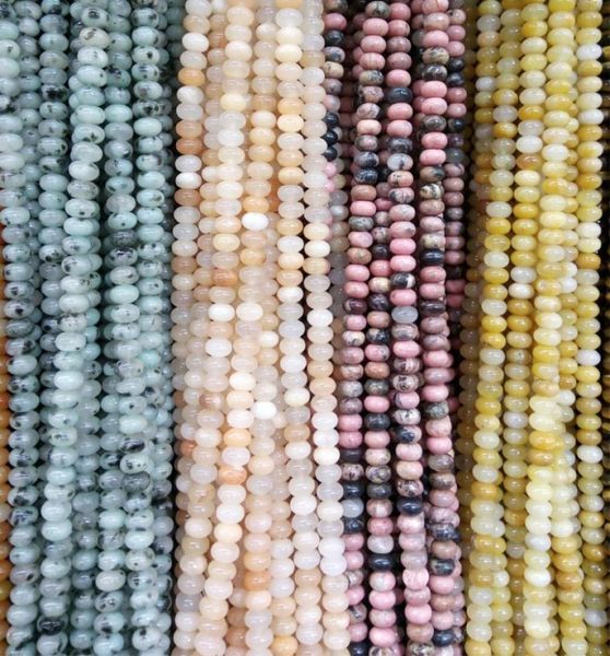 

oval shape oblate 58mm natural stone beads loose beads for charms necklaces bracelet diy fashion jewelry stone bead 5500746, Black
