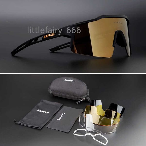 

kapvoe polarized cycling sports sunglasses with 3 interchangeable lenses mens womens bicycle glasses goggles mtb sport eyewears, White;black