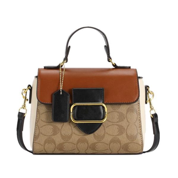 

fashion crossbody handbag retro pu handbag square handbag designer bags fashion large capacity handbags single shoulder crossbody bag