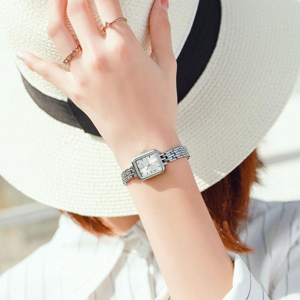 

women's watch designer watches limited edition luxury quartz-battery stainless steel watch, Slivery;brown