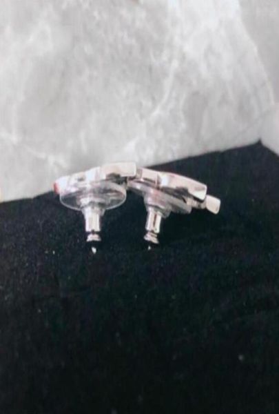 

new 925 sterling silver earring hollow words stud earrings for women compatible jewelry 20213445866, Golden;silver