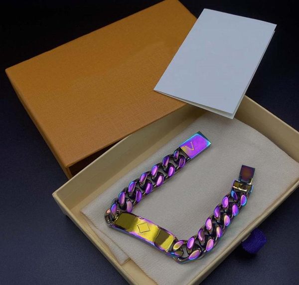 

elegant bangle bracelet fashion novel shining bracelets man woman chain special design jewelry 6 styles 163927, Black